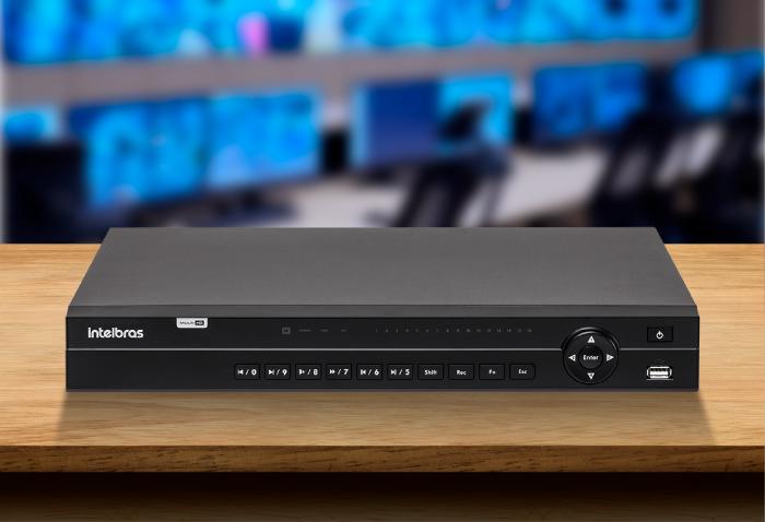 Configuração DVR Intelbras para infraestrutura corporativa.