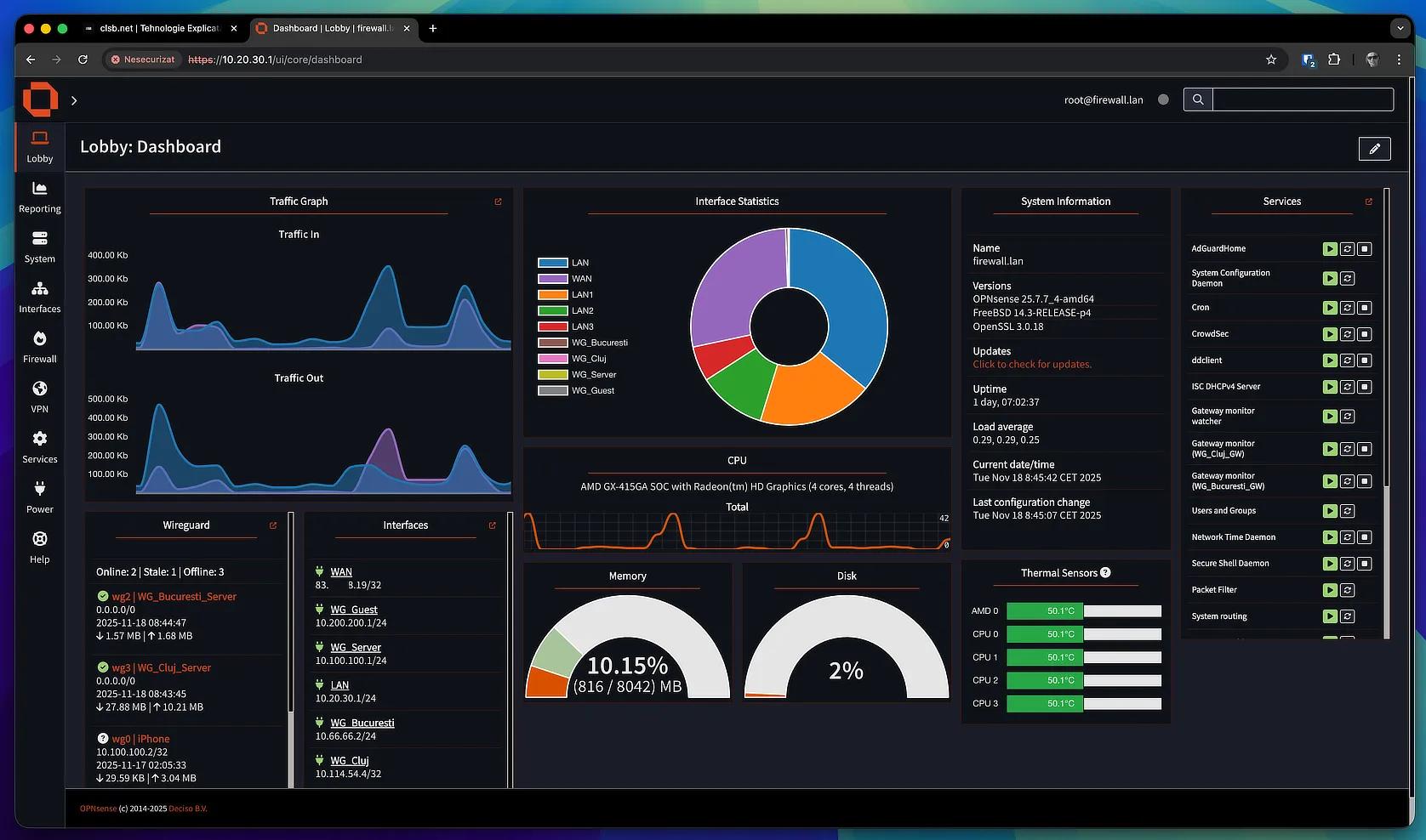 OPNsense Brasil para infraestrutura corporativa.