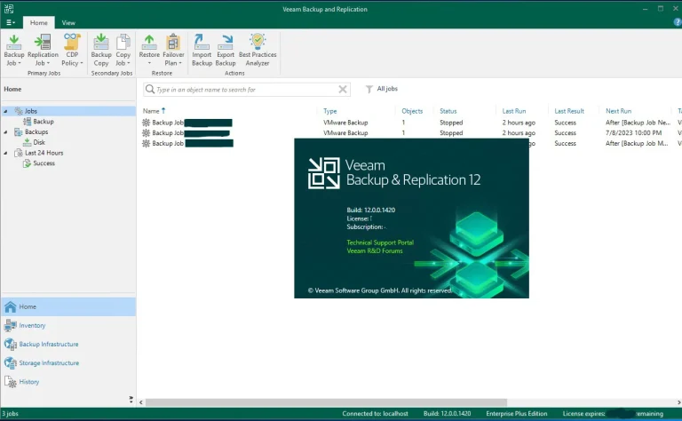 Plataforma de backup e recuperação para continuidade de negócios